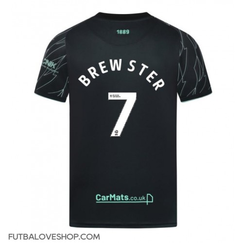 Dres Sheffield United Rhian Brewster #7 Preč 2024-25 Krátky Rukáv